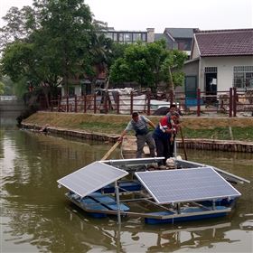 兰环太阳能水循环复氧控藻机解层曝气机